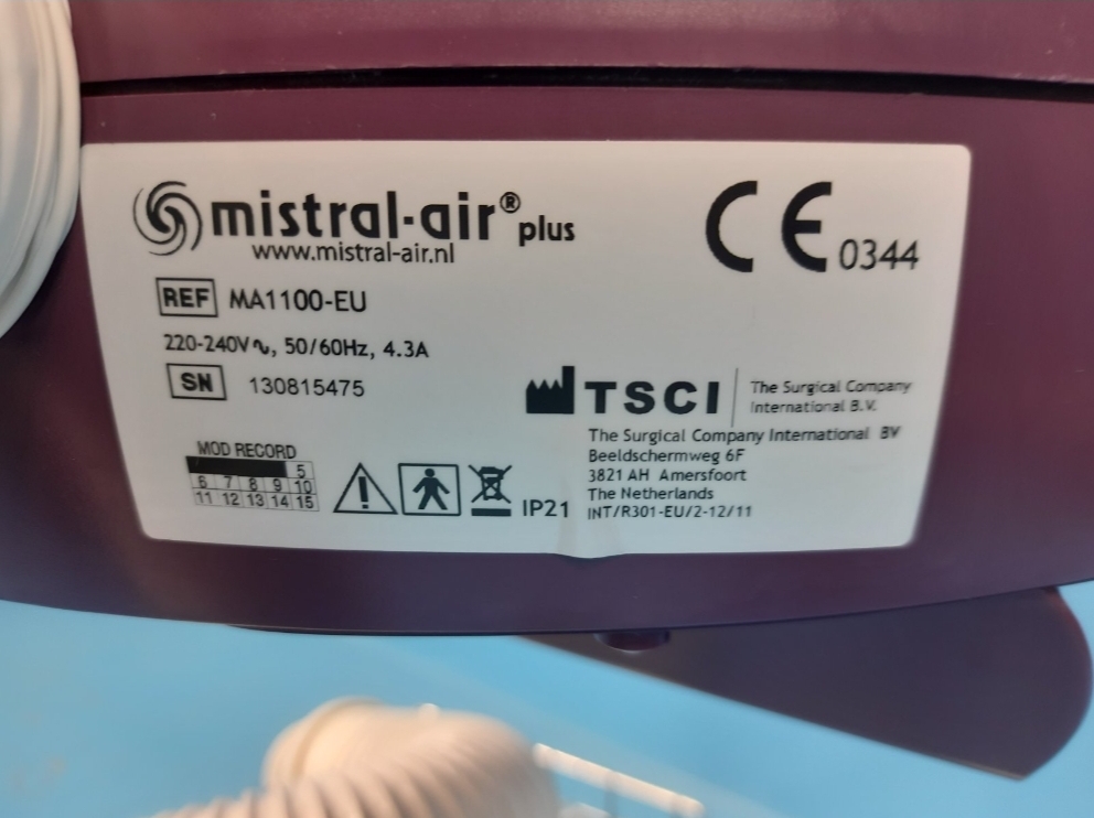 Used - Good MISTRAL Air Plus - MA 110-EU - Image 2