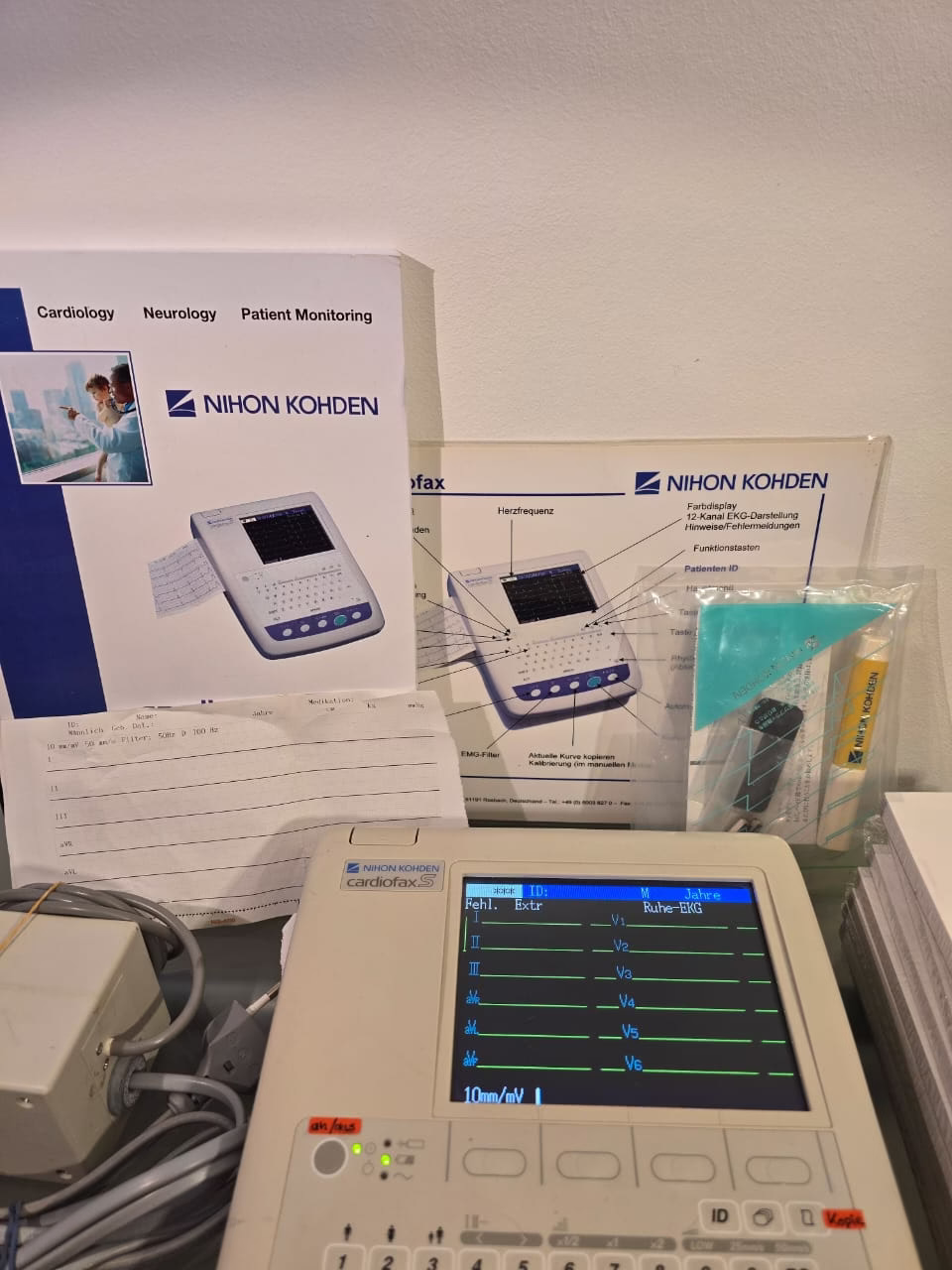Used - Good NIHON KOHDEN Cardiofax S - Image 8