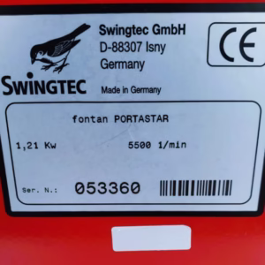 Used – Like New SWINGTEC Fontan Portastar