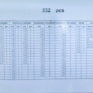 HEINE Trial Lens Set 232 pcs