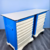 ALLIBERT MEDICAL Double Medical Trolley with Worktop