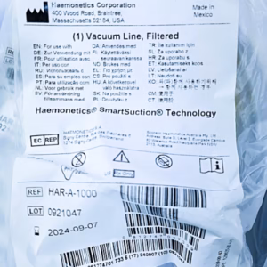 HAEMONETICS HAR-A-1000 Vacuum Lines Filtered (Box of 10)