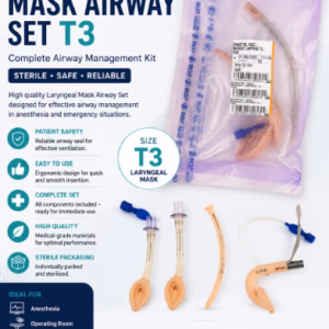 VYGON T3 Laryngeal Mask Airway Set T3 – Sterile – Complete Kit