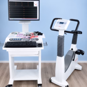 GE Case Stress Test Station with GE ERGOLINE Ergoselect 100 P