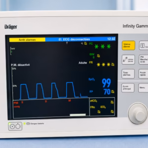 Dräger Infinity Gamma XL Patient Monitor with Docking Station and GCX Mount