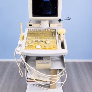 HITACHI EUB-525 Katana 5 Ultrasound machine with 3 probes and printer.