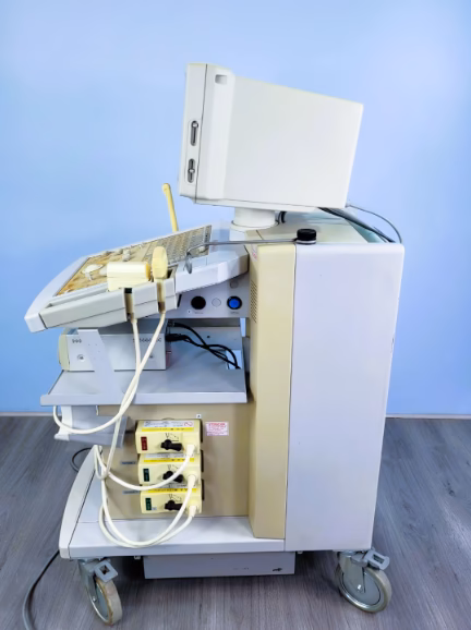 HITACHI EUB-525 Katana 5 Ultrasound machine with 3 probes and printer. - Image 15